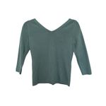 Loft Ann Taylor V-neck top knitwear 86%silk Size S Photo 1