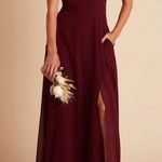 Birdy Grey  Spence Bridesmaid Dress in Cabernet Maroon Red Medium Photo 0