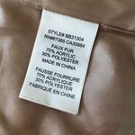 BB Dakota FAUX FUR FLUFFY BROWN GARRETT VEST S Photo 7