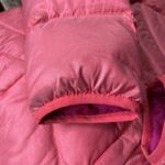 The North Face  550 Goose Down Diamond Quilted Pink Jacket Women's Size M Photo 5
