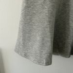 OGL FuzzLuxe High Waisted Umbrella Hem Midi Skirt Heathered Gray L Large New Photo 4