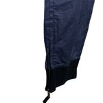 J.Crew NWT  Women’s Coated Cavalry Twill Blue Joggers Zip Open Bottom Legs Size 6 Photo 9