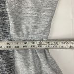 Anthropologie Edme + Esyltte women's large gray mini dress  white casual cap crew Photo 7