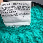 VTG 100% Wool Granola Cabin Core Fair Isle Nordic Sweater Blue Size M Photo 4