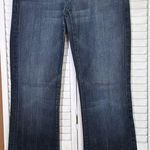 7 For All Mankind 7FAM  waist size 29 Flip Flop Bootcut stretch blue jeans Photo 0