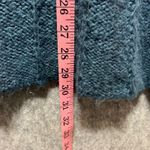 Arizona Jeans Arizona V-Neck Knit Sweater Long Sleeve Pullover Blue Teal Large Photo 3