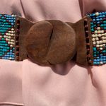 Adrienne Vittadini NWT  Beaded Stretchy Belt Photo 2