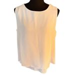 Chico's Chico’s EasyWear Double Layer Tank Top Alabaster Size 1 NWT Photo 1