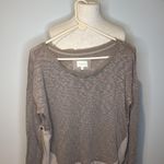 Deletta  by Anthropologie Long Sleeve Layered‎ Hemline Blouse size M Photo 0