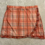Urban Outfitters  Plaid Y2K Frill Ruffle Trim Skirt Medium Photo 1