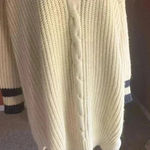 Color Style Loose Knit Dress V Long Sleeve Simple Casual Dresses Size Large. Photo 3