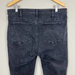 Silver Jeans Womens 16 Charcoal Black High Note Skinny Stretch Denim Ankle 36x26 Photo 8