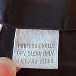 Dana Buchman Black/Navy Cream Pin Stripes Long 1 Button Wool Blazer Jacket Sz 2P Photo 12