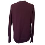 Athleta  Coaster Luxe Sweatshirt Burgundy Pullover Thumbholes Women’s Size XS Photo 5
