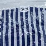 Chico's Chico’s Size 2 US L 12 City Striped Top Tiered Blue White Stripe Womens Blouse Photo 11