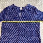 Faded Glory  Blue Orange Pink Sundress Midi Sleeve Dress Large 12 - 14 Photo 12