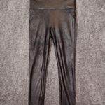 Spanx Black High-Rise Leggings Faux Leather Party Casual Womens S/p Photo 1