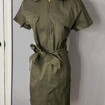 ALBION FIT NWT Albion Womens Hamptons Dress, Olive Canvas, XXL Photo 0