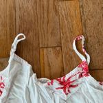 red and white palm tree flowy preppy tank top Photo 1
