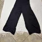 SILKY STARK X BLACK JUMPSUIT SLEEVELESS TANK SZ L ClASSIC BOHO BEACHY Size L Photo 4