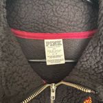 PINK - Victoria's Secret  Arizona State (ASU) Half-Zip Sherpa Sweatshirt Photo 1