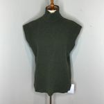 Ganni  Dark Green Wool‎ Sweater Vest Photo 1