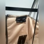 Max and Cleo  sheer overlay fit top and flare dress strapless Cocktail Size 8 New Photo 2