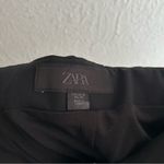 ZARA  Strapless Colorblock Midi Dress Minimalist Chic Black White Sz XL Photo 4