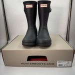 Hunter Women's Original Short Boot Black Matte US 7 Waterproof, Rain Boot New Photo 0