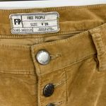 Free People  Reagan Raw Hem Corduroy Cropped Pants Size 28 Photo 5