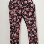 Lululemon Fast Free Crop II *Nulux 19” Peony Multi Floral Leggings Women Size 8 Photo 0