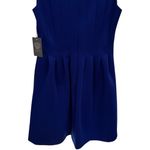 Vince Camuto NEW  Blueish Purple A-Line Career Wear Mini Dress Size 10 Photo 6