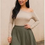 We The Free  army skater skirt NWOT spring boho classic free people casual Photo 0