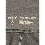 Aerie Cropped Leggings Womens Size Small Gray Capri Work Out Yoga Pants Stretch Photo 4