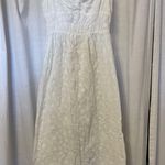 tagza white floral midi dress Photo 0