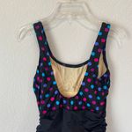 Lands' End Lands’ End Vintage Union Made Polka Dot Retro Pin Up One Piece Swimsuit Size 10 Photo 5