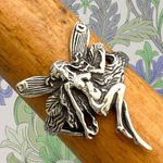 Sterling Silver Fairy Ring - Sz 6 Photo 0