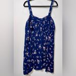 NWT WALLFLOWER Blue floral Dress Photo 1
