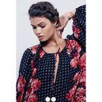 Free People Free People Sunset Blvd Floral Romper Size XS - Boho Photo 6