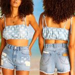 Billabong x Wrangler Perfect Pair Floral Print Crop Top NWT Photo 1