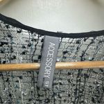 Accessory St New York Y2K Crochet Shawl. OS. Blue, Black, and Silver Metallic. Blue Size undefined Photo 4