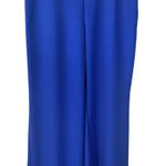 Ann Taylor Pants Women 10 Royal Blue Wide Leg Trouser Career Officecore Modest Photo 0