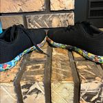 Nobull  Black Space Floral SuperFabric Trainers Athletic Shoes Women’s 8 Photo 5