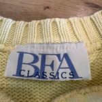 BFA classics short sleeve yellow sweater MEASUREMENTS Size undefined Photo 1