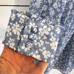 Kimchi Blue Urban Outfitters long sleeve floral blue dress size medium. … Photo 5