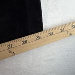 Ralph Lauren Vtg  LRL Sz L Velour Wide Legs Pants Black Pull On Velvet Stretch Photo 9