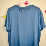All In Motion Blue Short Sleeve Quick Dry Athletic T-shirt Women's Size Large Photo 2