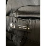 ZARA Women's Black Gigh Waisted Zip Up Windbreaker Baggy Wide Leg Cargo Pants M Photo 3