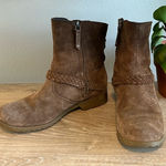 Teva  Women's Delavina De La Vina Brown Suede Side Zip Ankle Boots/Booties, 9.5 Photo 0