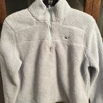 Vineyard Vines  Blue Sherpa Quarter Zip Pullover Photo 1